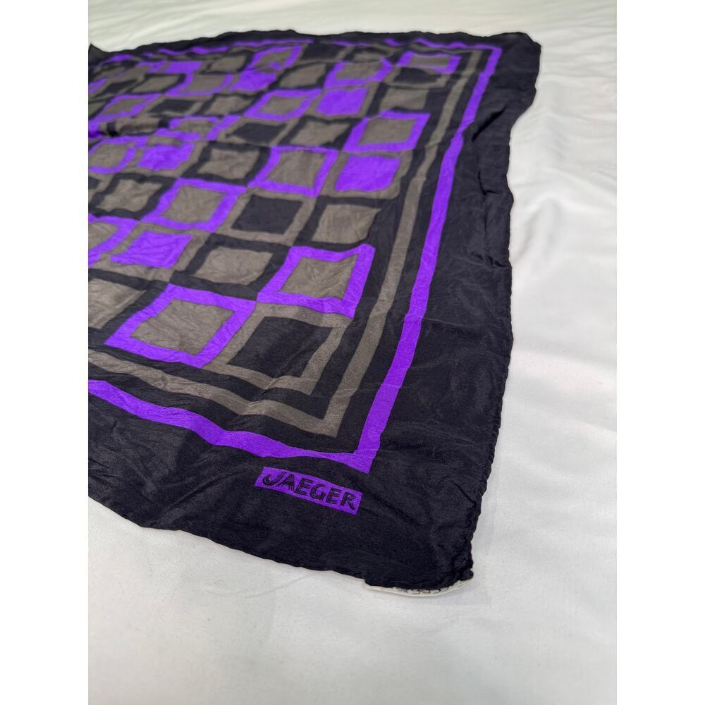 Vintage Jaeger Silk Scarf - Picture 10 of 16